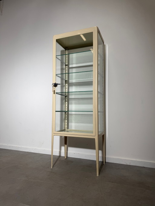 Armadietto medico vintage degli anni '50 – vitrinekasten, Glass