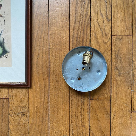 Image 1 of Wall or ceiling light with square porthole glass, 1970s-1980s