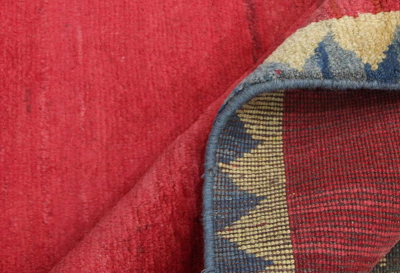 Image 1 of Original Persian carpet Gabbeh Ghashghai Oriental carpet 196 cm x 149 cm Old Natural