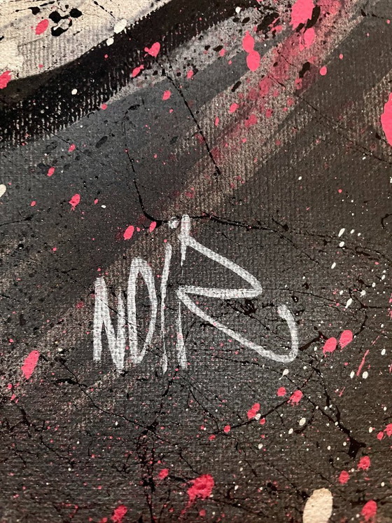 Image 1 of NO1R - Elysia, blushing enigma - Artist canvas