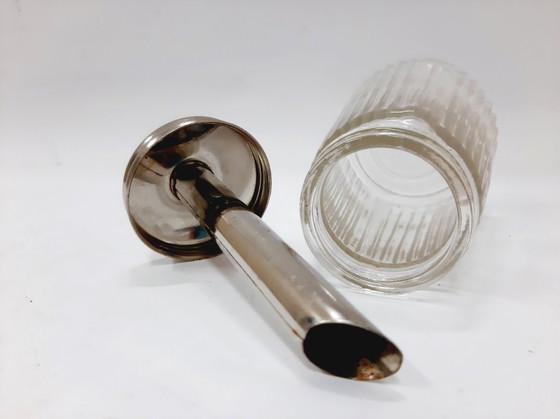 Image 1 of Sucrier vintage en verre