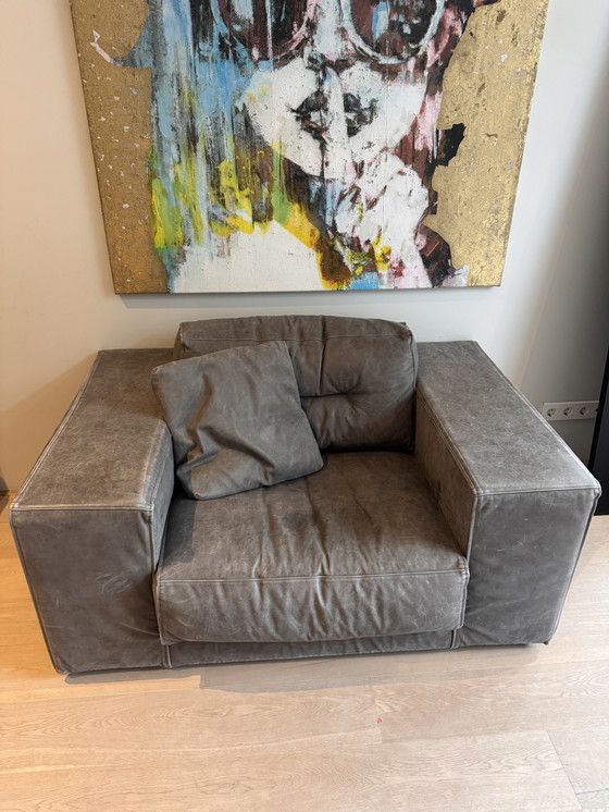 Image 1 of Asiento de amor de cuero de Piet Boon