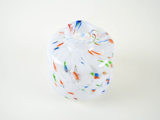 Image 1 of Mosaic glass vase, Danish design, 1970s, made in Denmark