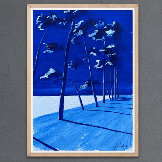 Image 1 of Skizze eines Gouache-Künstlers.