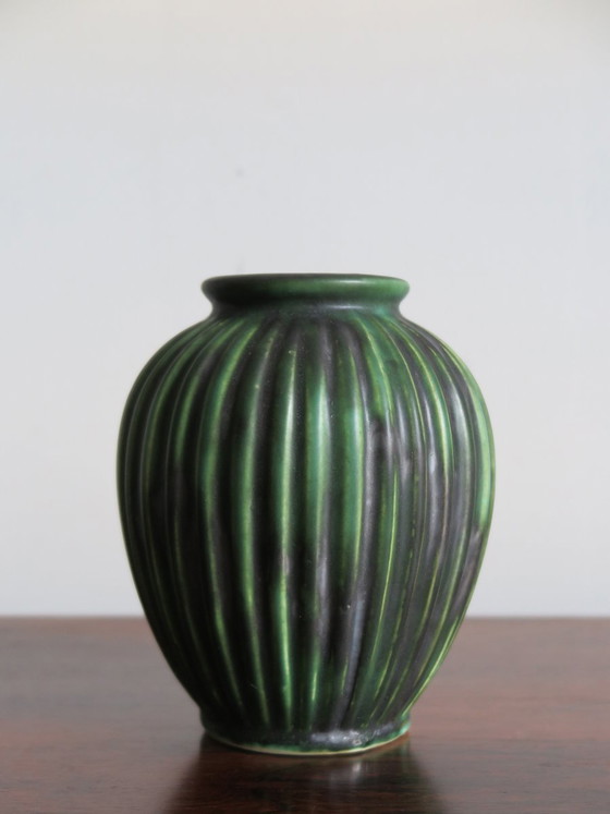 Ceramic Vases by Michael Andersen, Scandinavia, 1940s, set of 2 – Scandinavian (photo 3 of 9)