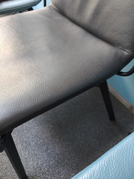 Image 1 of Montel leather dining chairs