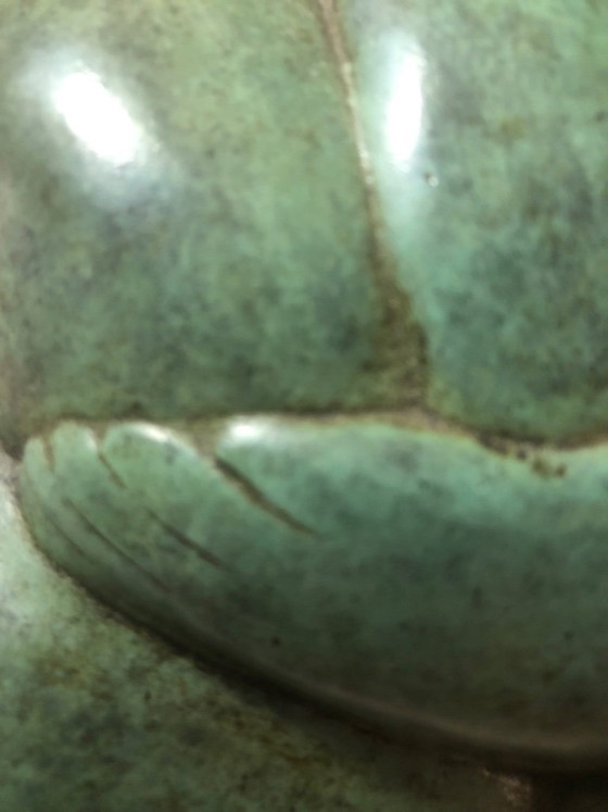 Beautiful Green Bronze Statue – Sculpture, Stone (photo 9 of 12)