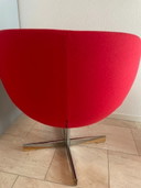 Stokke Varier Stuhl – „Planet“ – Stoffbezug – Tomatenrot