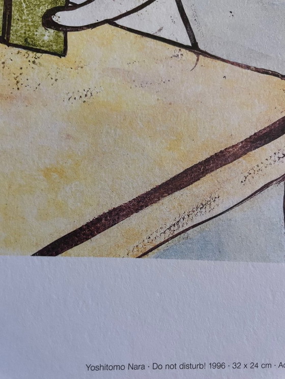 Image 1 of Yoshimoto Nara, Do Not Disturb!, 1996, Copyright Yoshimoto Nara, 2002, Stampato in Germania