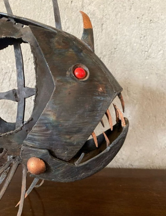 Sculture di pesce abissale in ferro (photo 2 of 9)