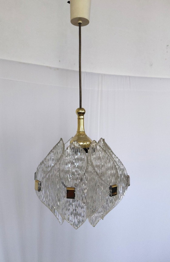 Image 1 of Marbach zestiger jaren acryl hanglamp