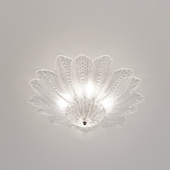 Image 1 of Mid-Century Modern „Margherita“ Murano-Glas-Deckenleuchte