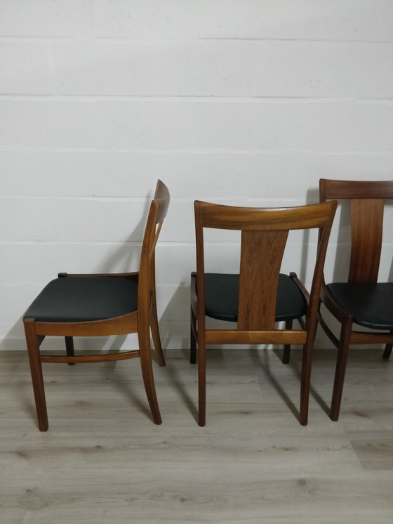 Image 1 of Vintage Scandinavian dining room set | C-E Ekström