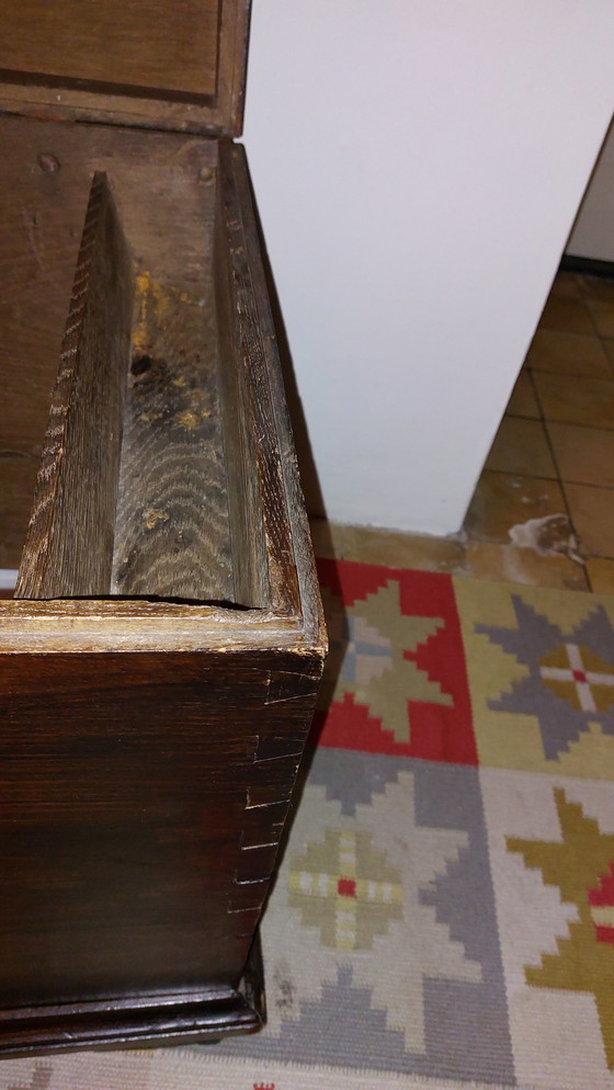 Image 1 of Antique blanket chest