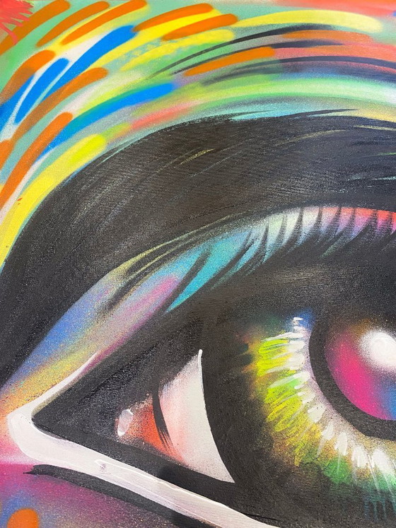 Image 1 of YOUTHONE - Neon Vision - Artist Canvas