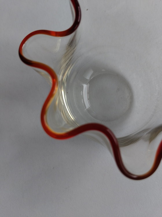Image 1 of Murano handkerchief vase
