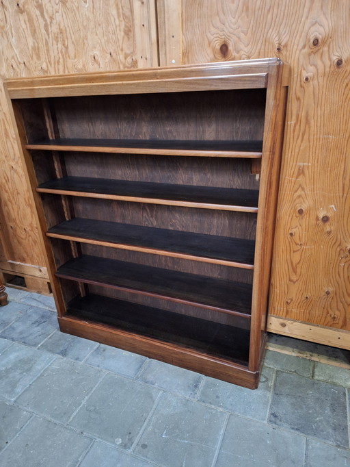 Art Deco boekenkast van palissander