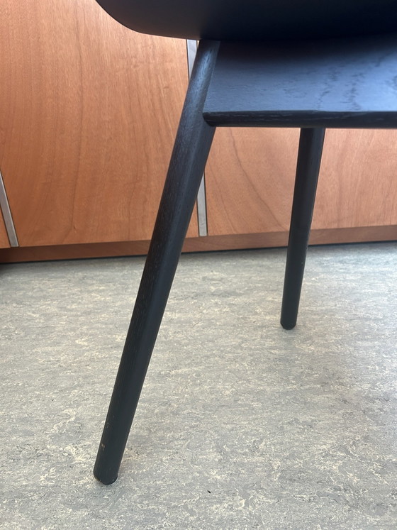 2x sedie Hay About a Chair 12 (AAC12) in nero – Sedie da pranzo, Plastica, Legno (photo 2 of 5)