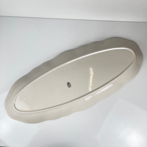 Grote visschotel, model Réverbère, van KG Lunéville