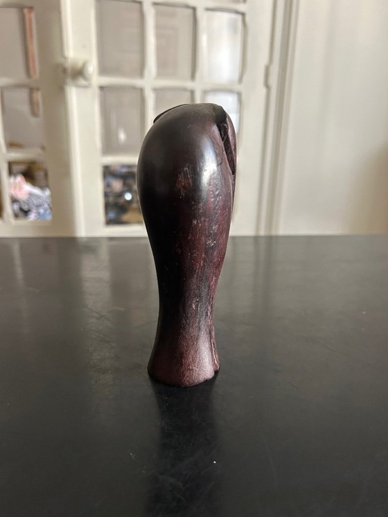 Image 1 of geschnitzter Holzelefant