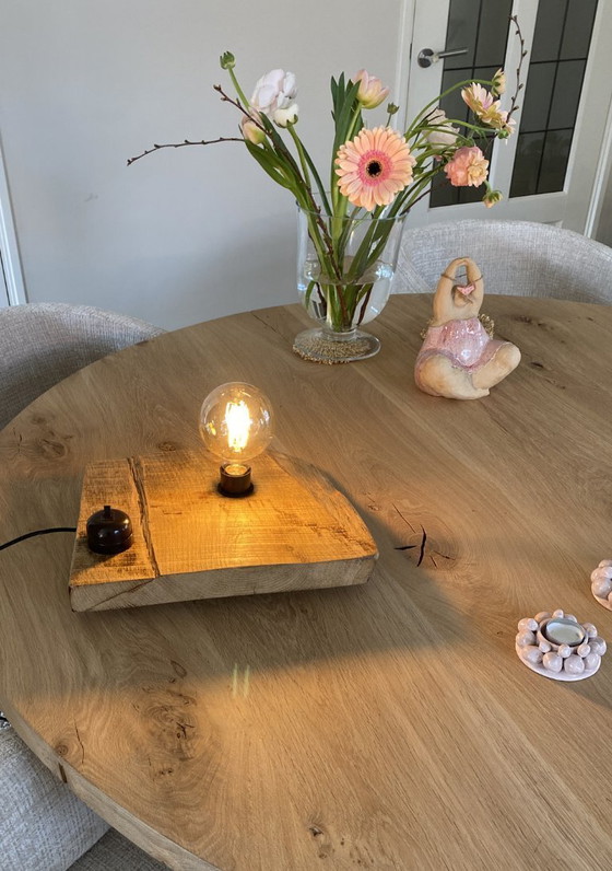 Image 1 of Table lamp, block lamp