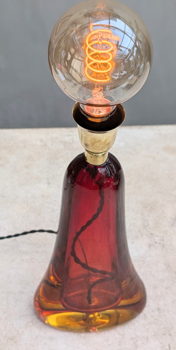 Image 1 of Seguso Murano Table Lamp Mid-century Italy
