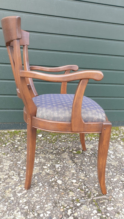 4 Bannink jugendstil eetkamer armstoelen