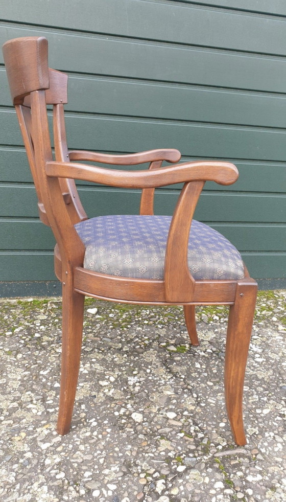 Image 1 of 4 Bannink jugendstil eetkamer armstoelen 
