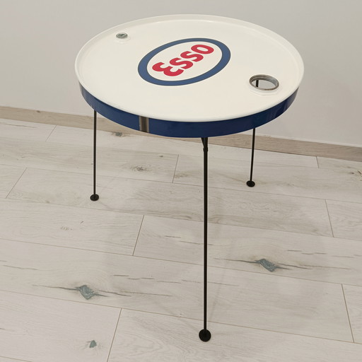 Esso Table – Raw Design, Industrial Spirit (One-off – Made in France)