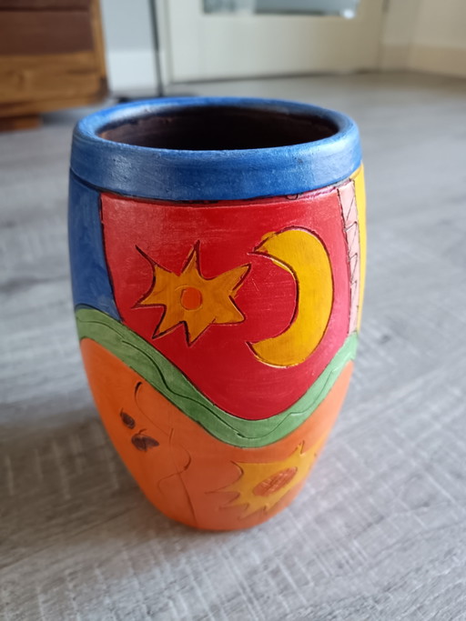 Colorful Studio Stoneware 1960s – vazen, Ceramic