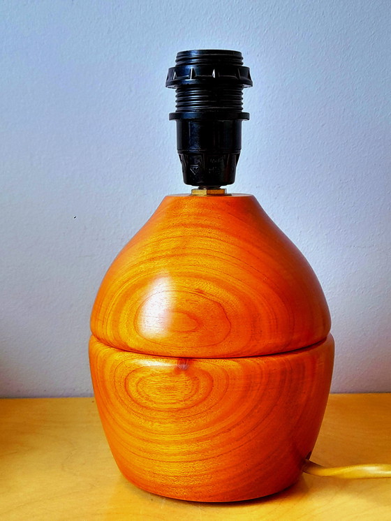 Image 1 of Scandinavian wooden lamp base
