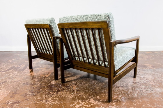 Image 1 of Mid Century Modern Club Chairs B7522 von Zenon Bączyk, Polen, 1960er Jahre, 2 Stück
