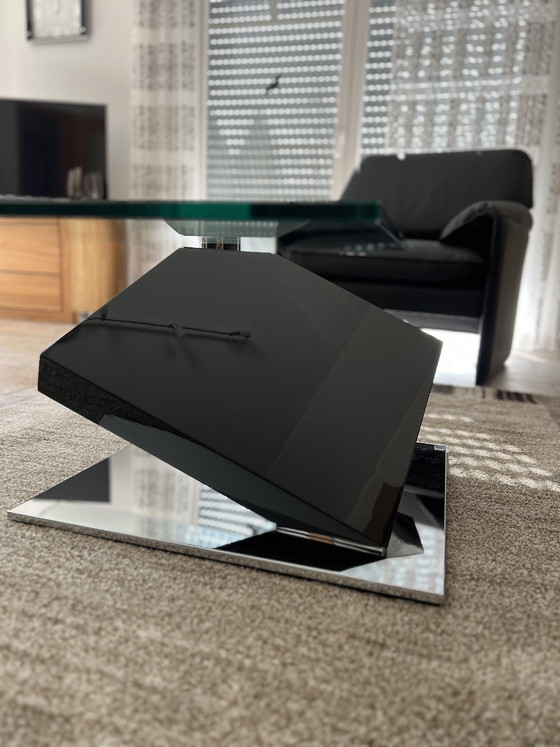 Image 1 of Bacher Tables Coffee Table “Santiago” - High Gloss

Black / Glass Design Thomas Althaus

