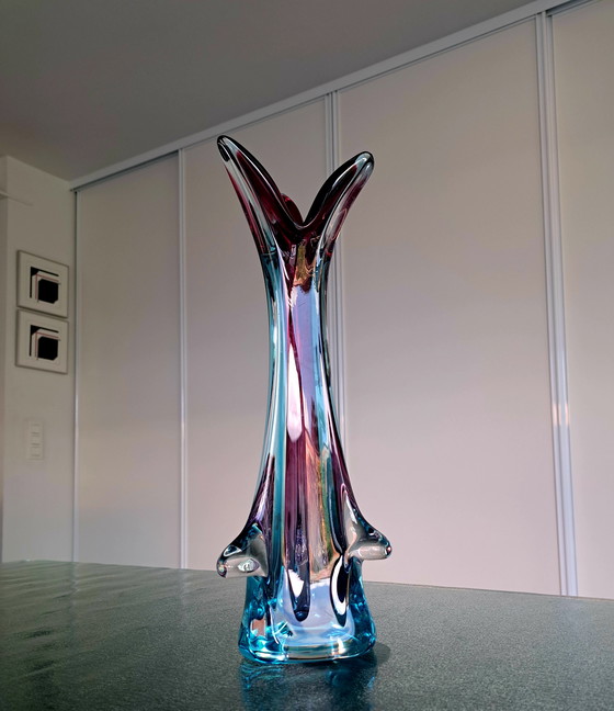 Image 1 of Jarrón de Murano sumergido