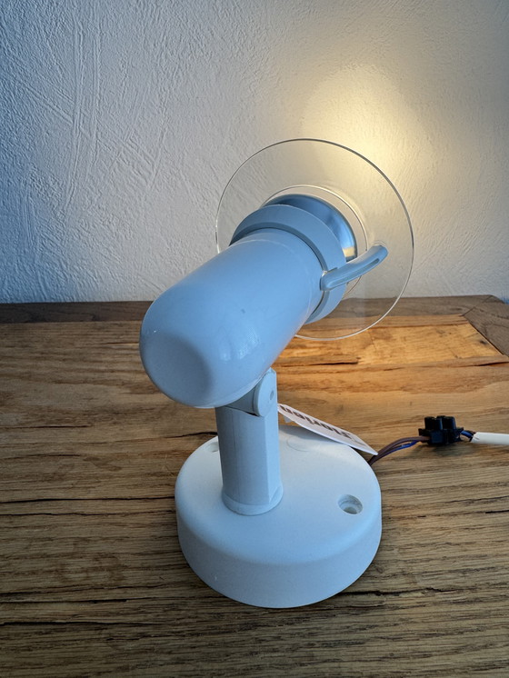 Image 1 of Vintage white spotlight from the 1980s by Massive from Belgium