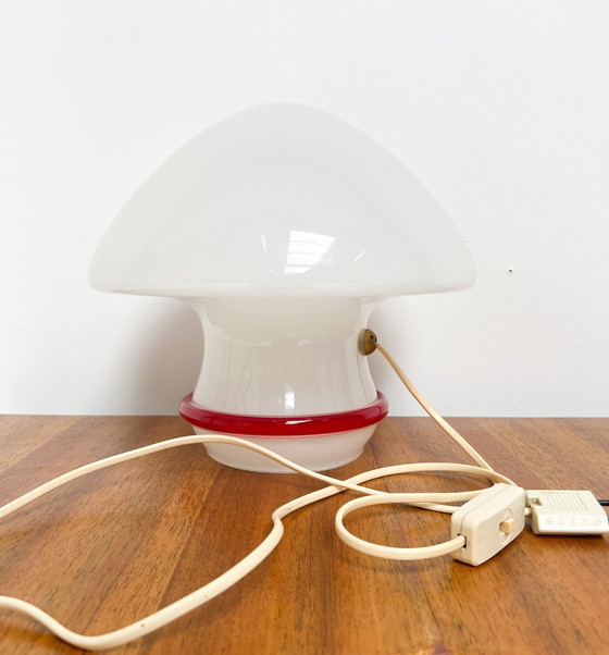 Image 1 of Murano Glass Mushroom Table Lamp by De Majo, 1970's