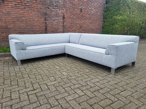 Pode Insert corner sofa refurbished gray