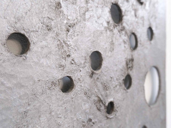 Brutalist Wall Art EO-017 – Perforated Steel Panel | EBBE OBJECTS – Bildhauerei, Metal (photo 9 of 11)