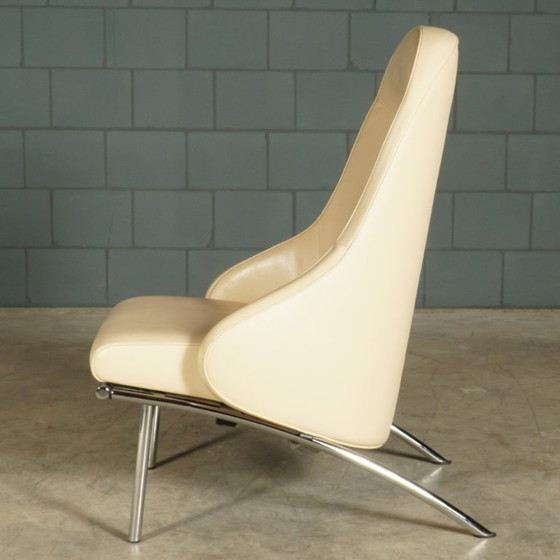 Fauteuil Rocky d'IP Design – Stefan Heiliger – Années 80/90 – Interprofil, Leather, Vintage (photo 6 of 27)