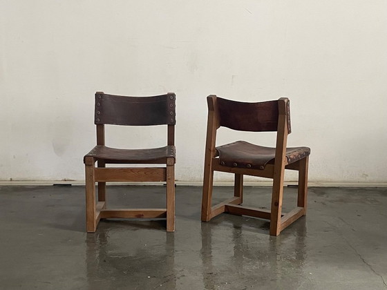 Image 1 of Set van zes eettafels