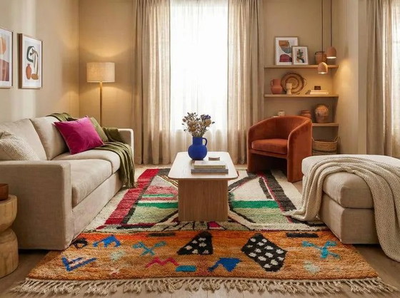 Tapis marocain fait main 200cm x 300cm – Wool, Cotton (photo 9 of 9)