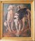 Three Greyhounds in the Style of J. Snyders, 2010 – schilderijen tekeningen, Wood, Canvas (photo 2 of 2)