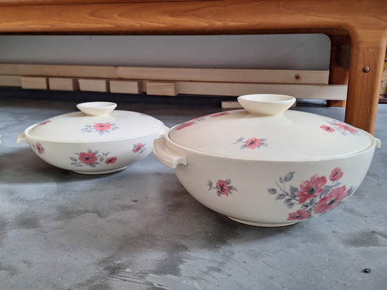 Image 1 of Uniek Petrus Regout servies uit 1941