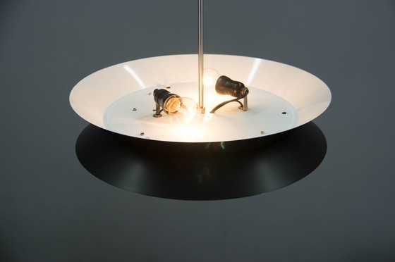 Image 1 of Lámpara de araña OVNI de la era espacial de Napako, década de 1960, restaurada