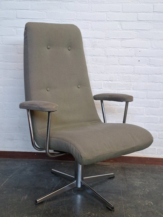 Poltrona Goldsiegel 1970 – Poltrone, Metal, Textile, Vintage (photo 6 of 10)