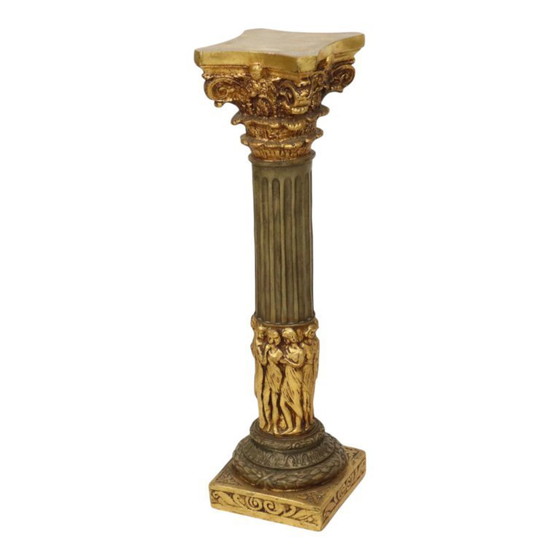 Image 1 of Klassieke Gouden Zuil Pilaar