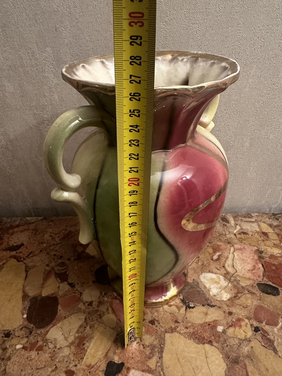 Image 1 of 1950s West Germany Ceramic vase signed Foreign