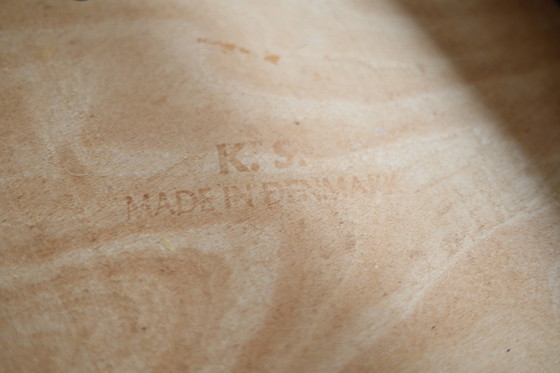 Image 1 of Set van 6 eetkamerstoelen, Henning Kjaernulf