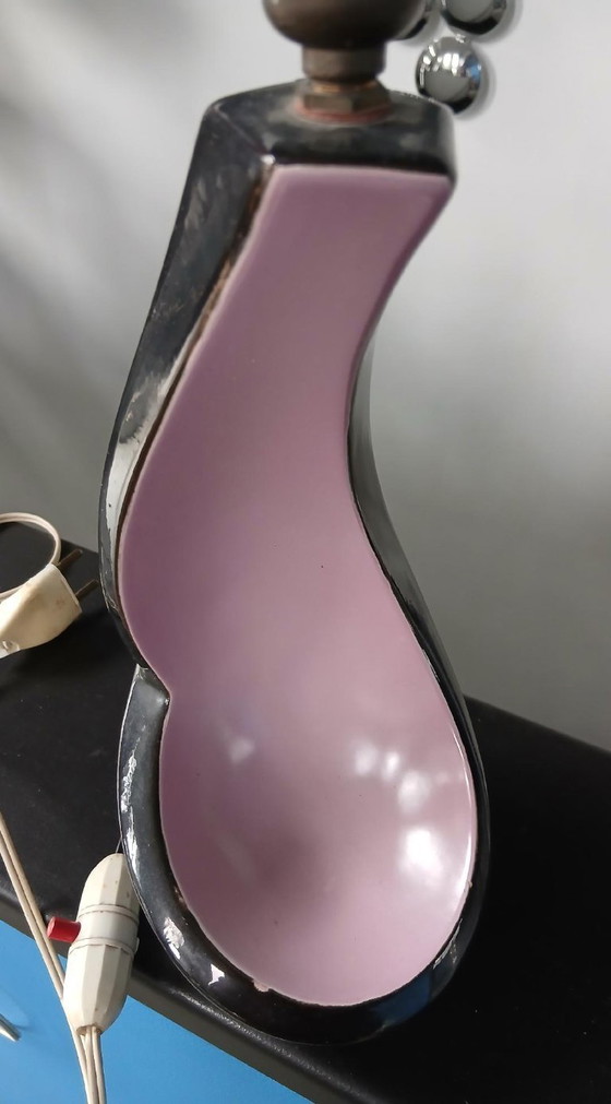 Image 1 of 1950s/60s Retro Ceramic Lamp