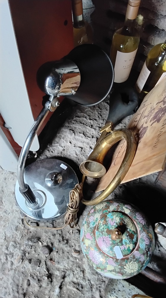 Image 1 of Lampada da poltrona con design stereo vintage e arte astratta